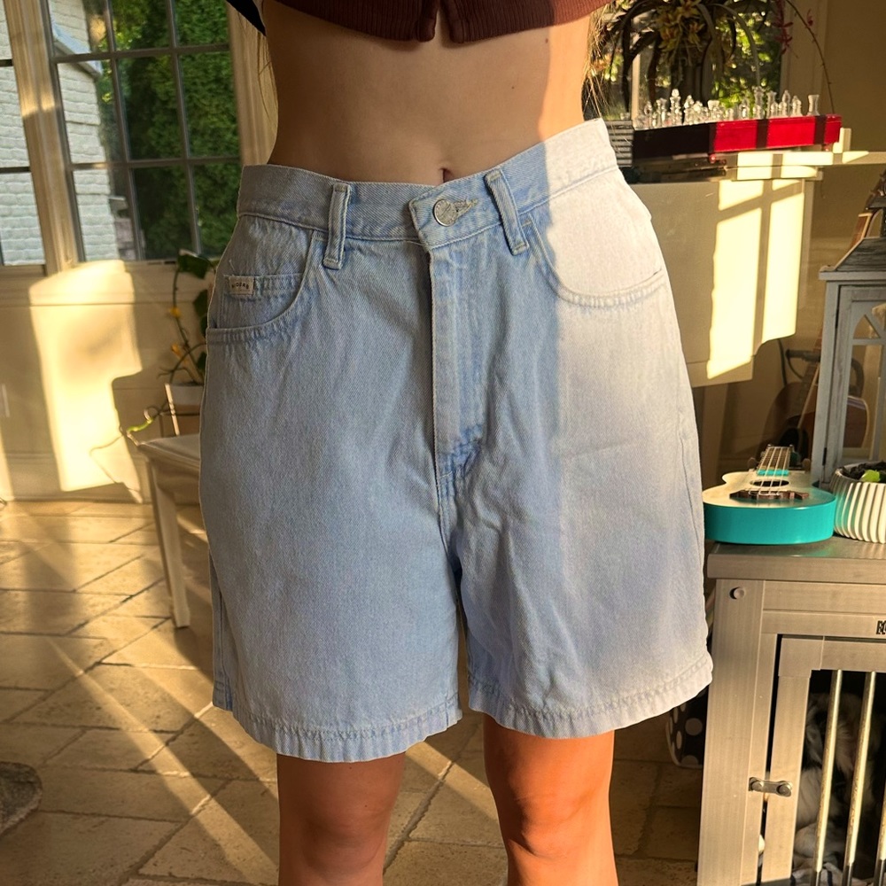 VINTAGE RIDER WOMENS JEAN SHORTS / JORTS